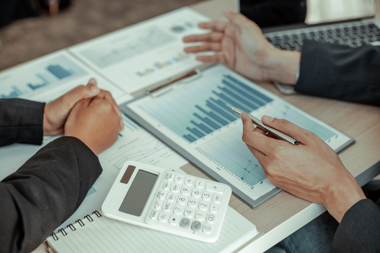 Colleagues in Meeting